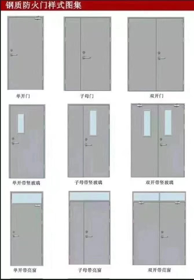 钢质防火门